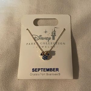 September Birthstone Minnie Necklace